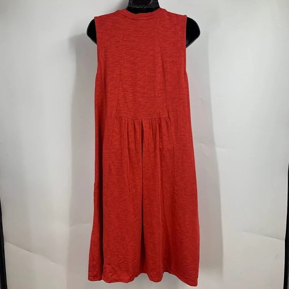J. Jill Women's Sleeveless Cotton Modal Round‎ Neck A Line Shift Dress Size L - Picture 2 of 13